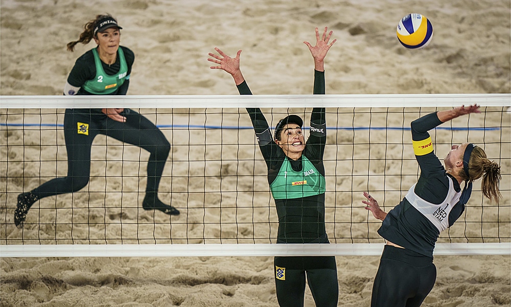 Bárbara Seixas/Carol Solberg vôlei de praia elite 16 de Paris