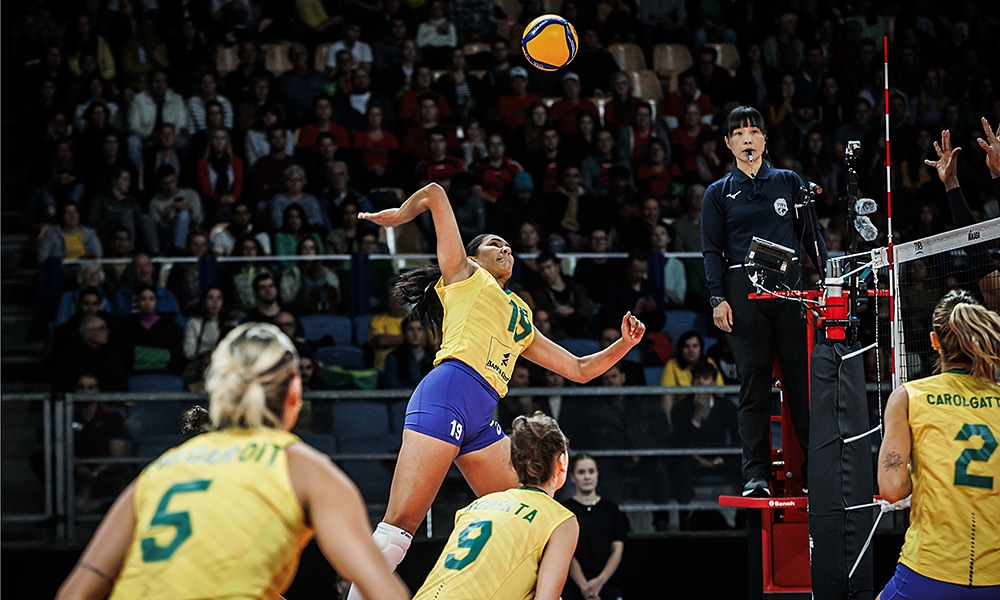 Tainara Brasil Colômbia Mundial de Vôlei Feminino ao vivo seleção brasileira de vôlei feminino