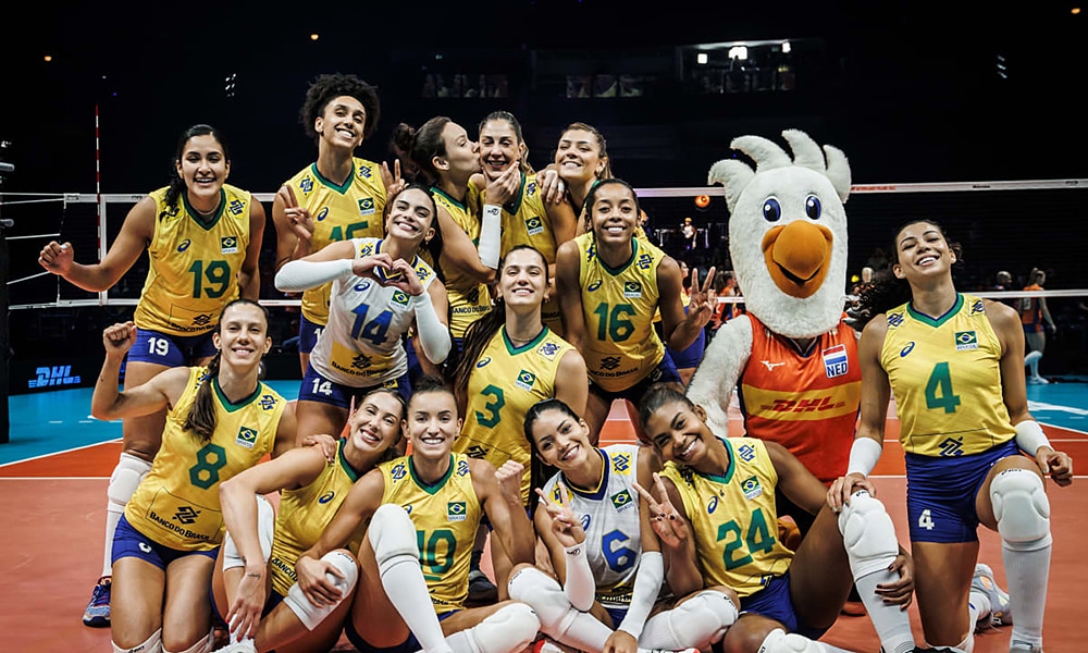 Brasil vence Quênia na estreia do Mundial de Vôlei feminino