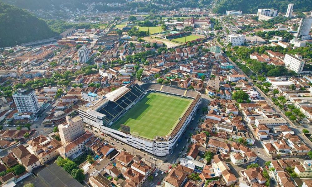 Foto Vila Belmiro Estádio Santos Futebol Clube