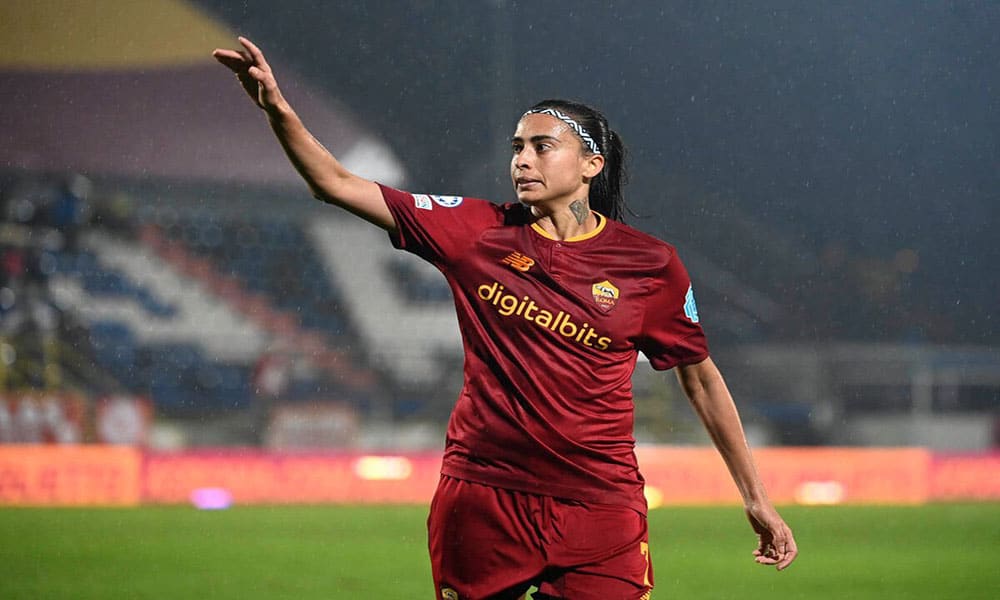 andressa alves roma liga dos campeões de futebol feminino