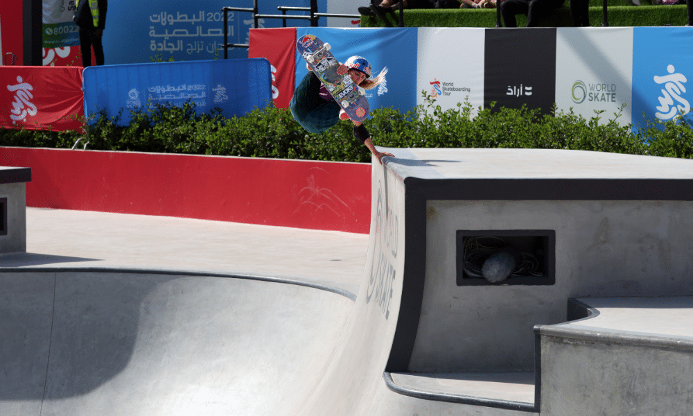 Yndiara Asp Mundial de skate park