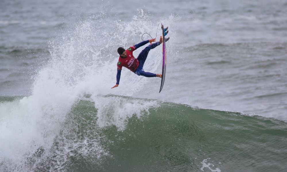 Gabriel Medina aéreo Peniche