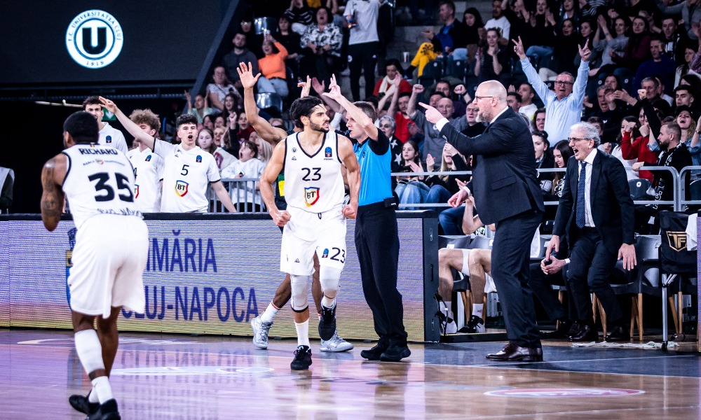 Léo Meindl marca 15, mas Cluj-Napoca volta a perder na EuroCup de basquete