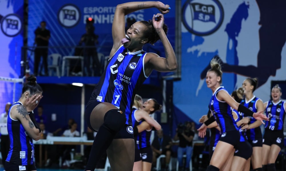 🥇 Pinheiros 1 x 0 Osasco melhores momentos volei feminino, campeon