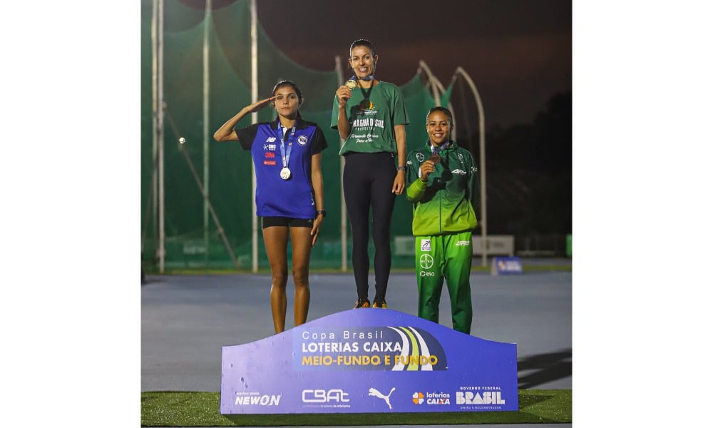 Simone Ferraz ouro na Copa Brasil de Meio Fundo e Fundo de Atletismo