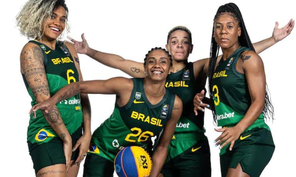 Notícias  Brasil vence três jogos na estreia da Copa do Mundo de Basquete  3x3 masculina e feminina