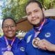 Bia Souza e Rafael Silva Baby medalhistas de bronze no Campeonato Mundial de Judô em 2023