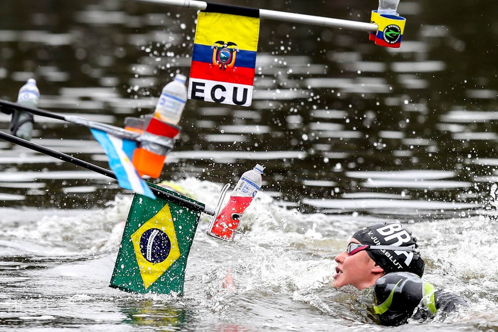 Viviane Jungblut na Copa do Mundo de águas abertas