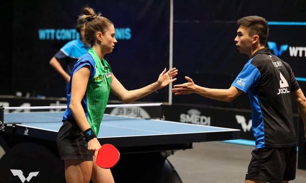 🏓🇧🇷 Histórico! Bruna Takahashi e Vitor Ishiy garantem seu lugar