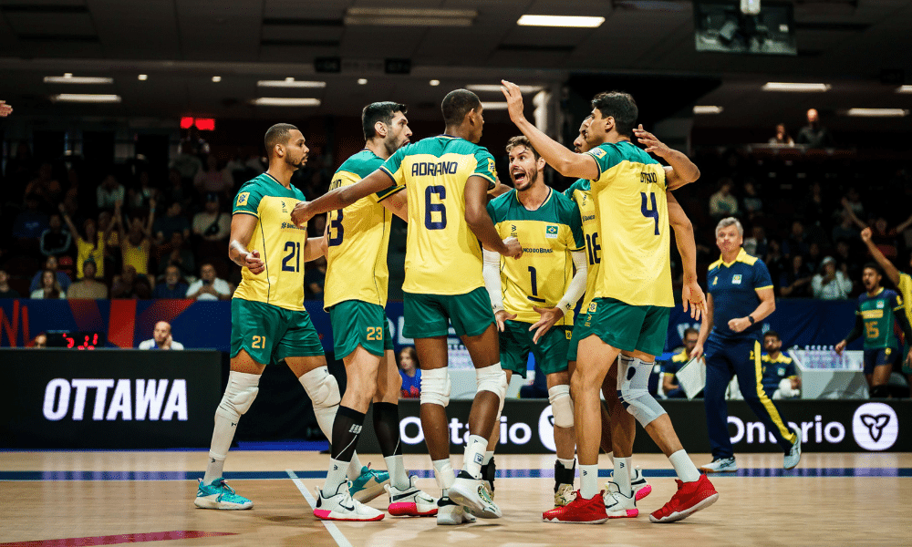 Brasil estreia com vitória sobre Alemanha na VNL masculina