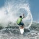 O surfista Gabriel Medina, em ação no ISA Games (Sean Evans)