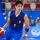 Caio Pacheco em ação durante partida do basquete nos Jogos Mundiais Universitários de Chengdu
