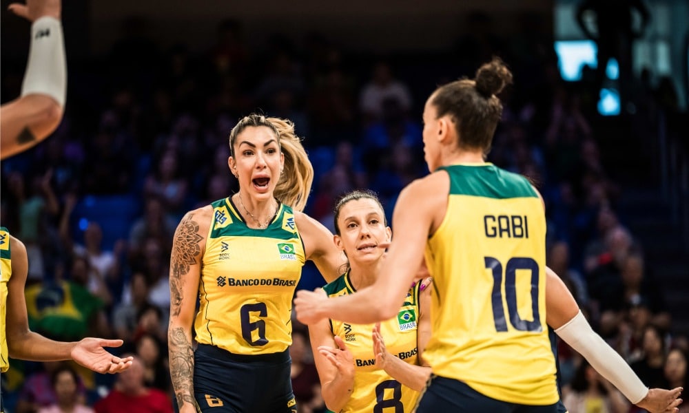 Seleção brasileira feminina de vôlei perde para China e está eliminada da  Liga das Nações - PRADO AGORA
