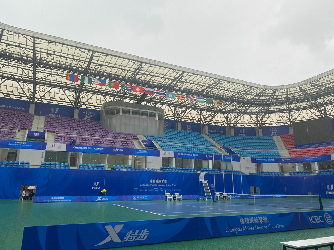 Equipes brasileiras de tênis e tênis de mesa treinam em Chengdu