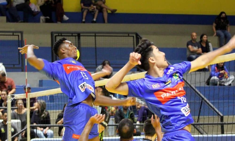 Partida do Super Vôlei Santo André pelo Campeonato Paulista (Foto: Miriam Rosenberger)