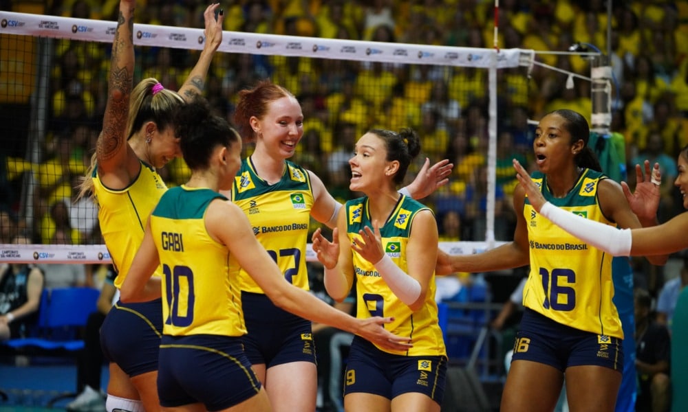 Brasil supera Japão e confirma vaga em Paris 2024 no vôlei feminino