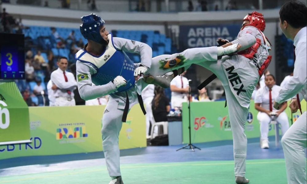 Participação brasileira no President's Cup de taekwondo, no Rio de Janeiro (Divulgação/PATU)