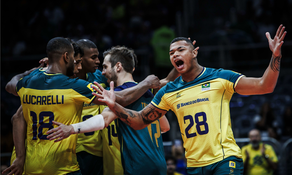 Brasil x Cuba — Pré-Olímpico de vôlei masculino