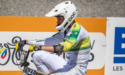 Brasileiro Guylherme Carneiro, semifinalista da Copa do Mundo de BMX Racing na categoria Sub-23 (Reprodução/Instagram/@guylhermecarneiro)