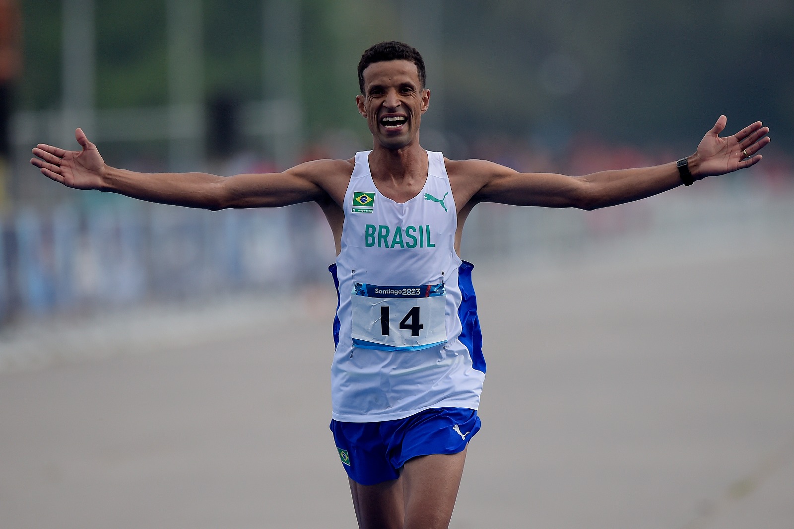 Johnatas de Oliveira maratona santiago 2023 atletismo Jogos Pan-Americanos