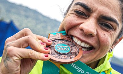 Raíza Goulão MTB medalha de bronze santiago 2023 jogos pan-americanos ciclismo mountain bike