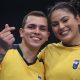 Edwarda Oliveira e Rogério Oliveira, noivos e parceiros de duplas mistas parabadminton jogos parapan-americanos santiago-2023 badminton