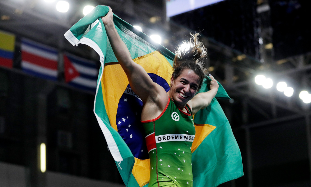 De forma heroica, Brasil conquista ouro e bronze por equipes no taekwondo  em Santiago