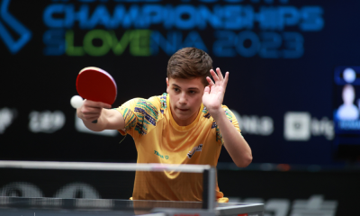 Lucas Romanski representa o Brasil no Mundial de Jovens de tênis de mesa