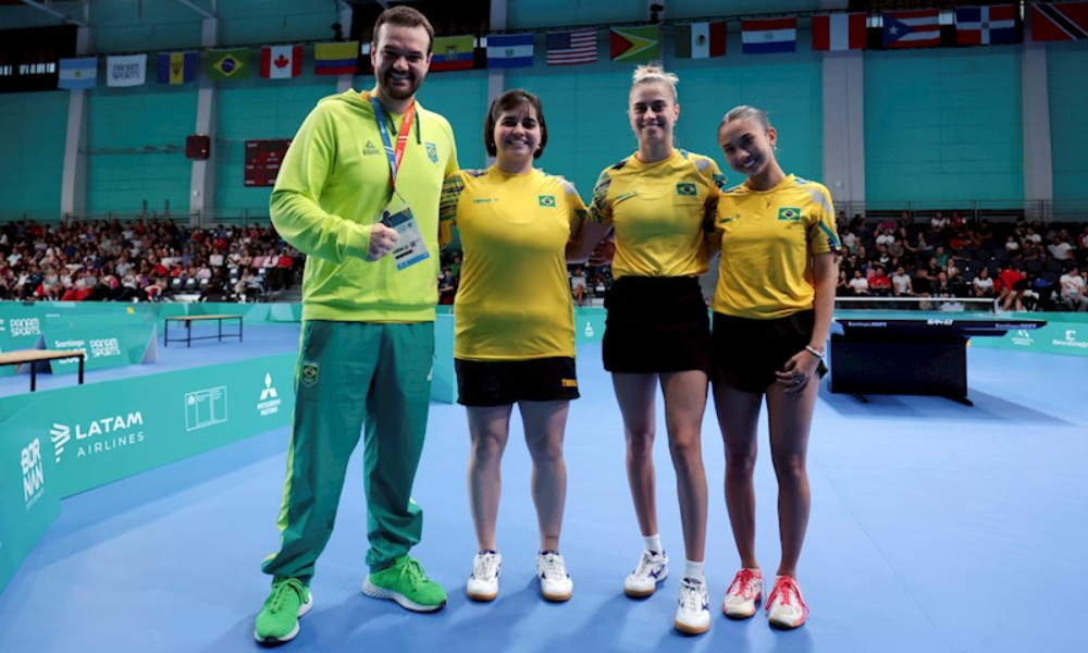 Seleção feminina de ténis de mesa conquista bronze nos Jogos Europeus