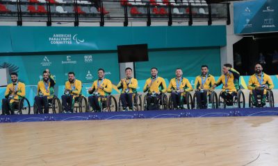 Rúgbi em cadeira de rodas nos Jogos Parapan-Americanos de Santiago-2023 medalha de bronze