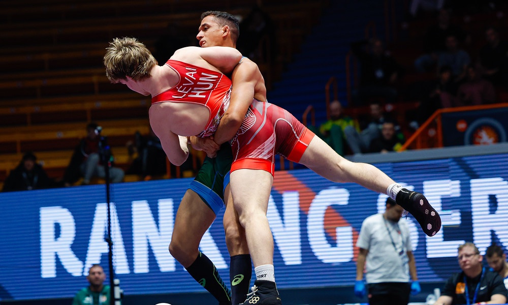 Calebe Correa luta greco-romana 72kg wrestling aberto de zagreb uww ranking series