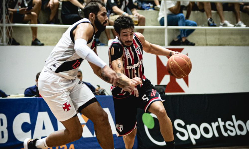 São Paulo vence Vasco da Gama pelo NBB