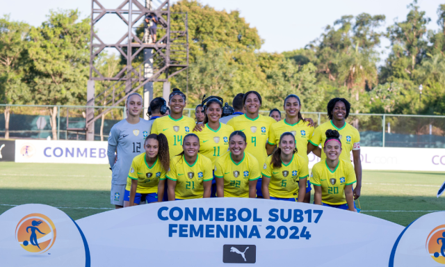 Brasil goleia Paraguai e é penta do Sul-Americano Feminino Sub-17