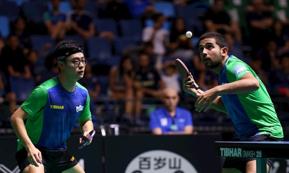 Carlos Ishida, Guilherme Teodoro, WTT Feeder Düsseldorf, Düsseldorf, tênis de mesa