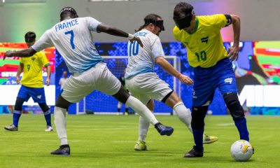 Brasil futebol de cegos Jogos Paralímpicos de Paris-2024