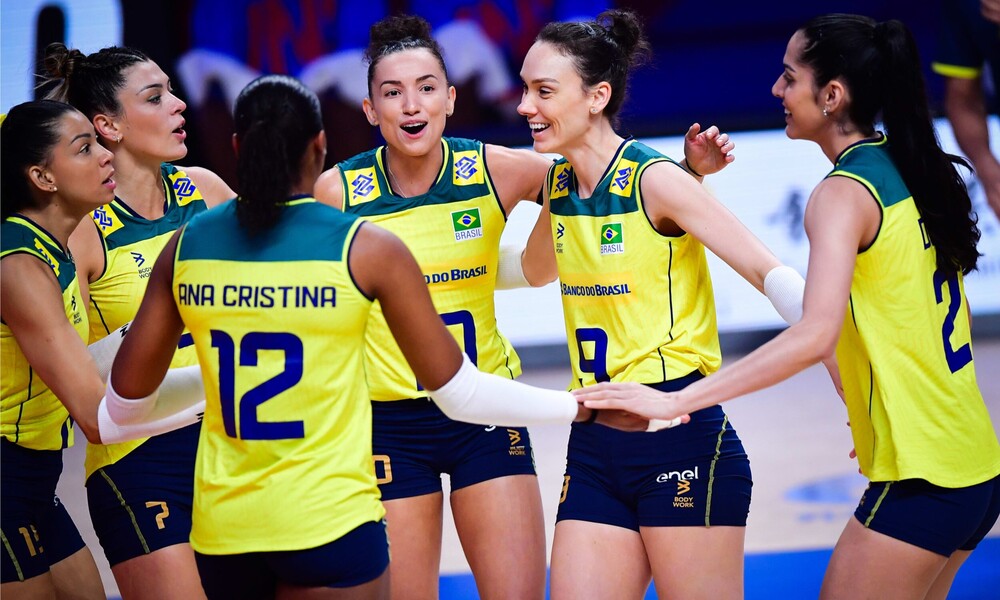 Brasil x Canadá VNL 2024 onde assistir ao vivo