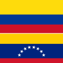 Bandeira Colômbia e Venezuela
