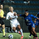 Partida entre Santos e Cruzeiro, válida pelo Brasileiro Feminino (Foto: Gustavo Martins)