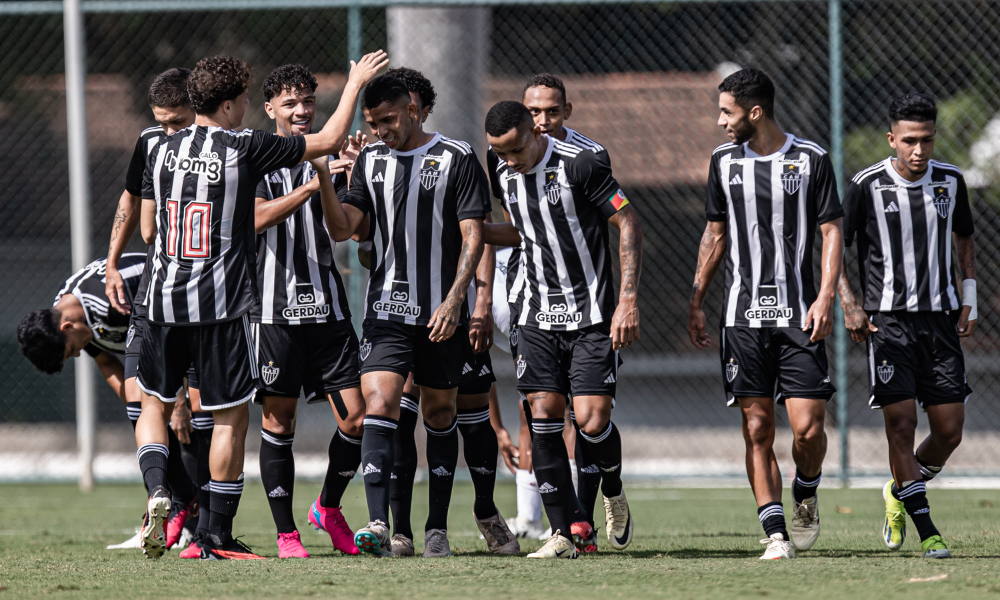 Equipe do Atlético-MG, participante do Brasileiro Sub-20 (Foto: Rafael Costa)