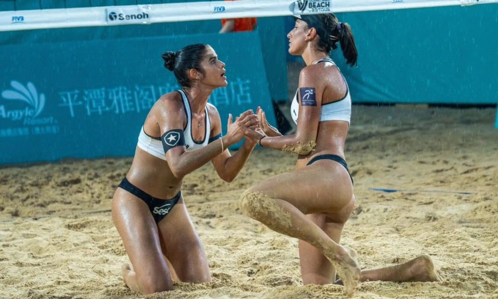 Julhia e Marcela, Julhia Perandre, Marcela Mattoso, vôlei de praia, Futures de Wuhan