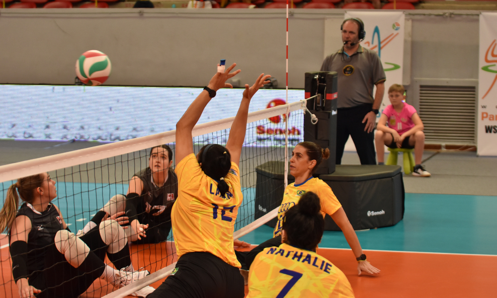 Brasil x Canadá pela World Super Six de vôlei sentado