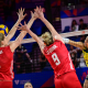 Brasil e Polônia na Liga das Nações de vôlei feminino, bronze ao vivo, VNL