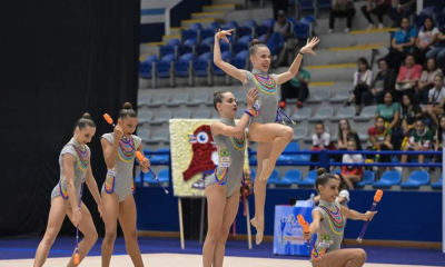 Conjunto juvenil no Pan-Americano de ginástica rítmica