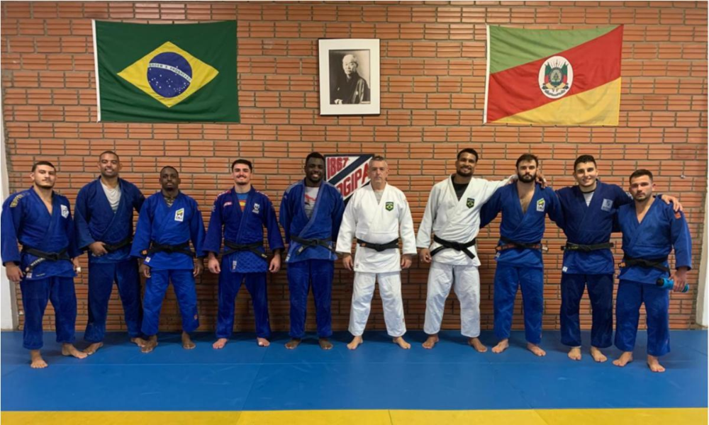Judocas da Confederação Brasileira de Judô