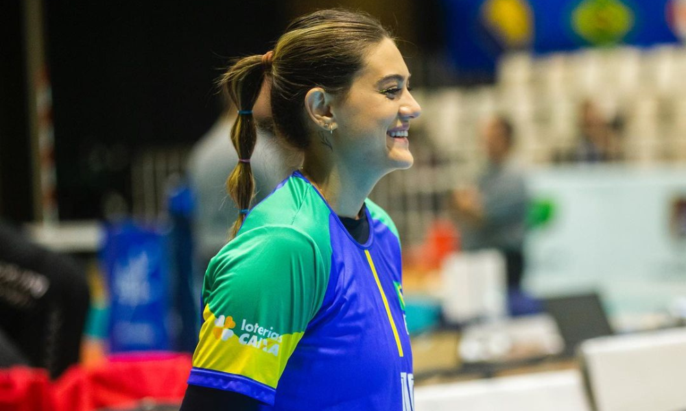 Luiza Fiorese, jogadora da seleção brasileira de vôlei sentado (Reprodução/Instagram/@luizafiorese)