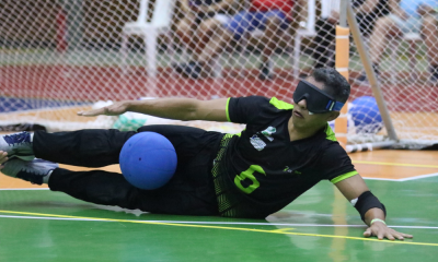 Semifinal do Regional Nordeste de goalball (Foto: Renan Cacioli/CBDV)