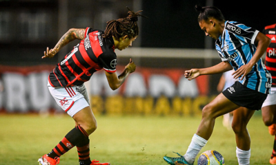 Partida entre Flamengo e Grêmio, válida pelo Brasileiro Feminino (Staff Images/CBF)