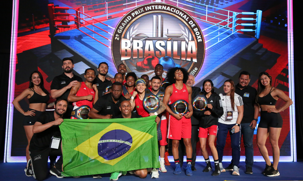 Brasileiros campeões do 2º Grand Prix Internacional, em Brasília-DF (Foto: Marcelo Clemente/@marcelo_clementefotografo)