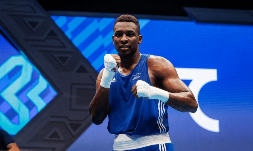 Keno Marley Machado no peso pesado masculino 92kg – Boxe – dos Jogos Olímpicos de Paris-2024